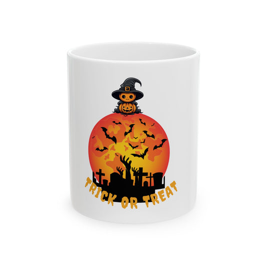 Trick or Treat Ceramic Mug, (11oz, 15oz)