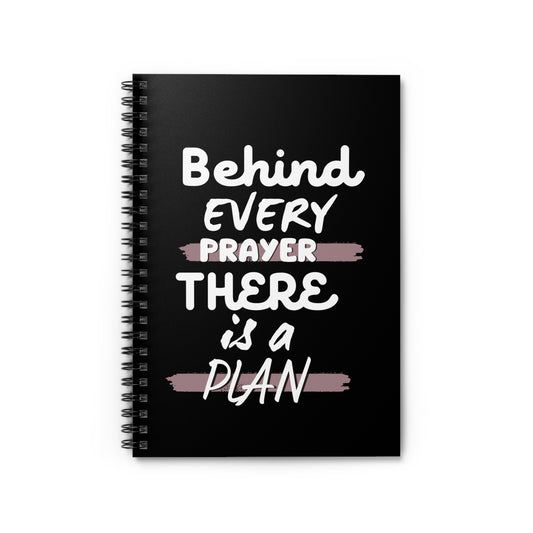 Prayer+ Plan Spiral Notebook - Ruled Line