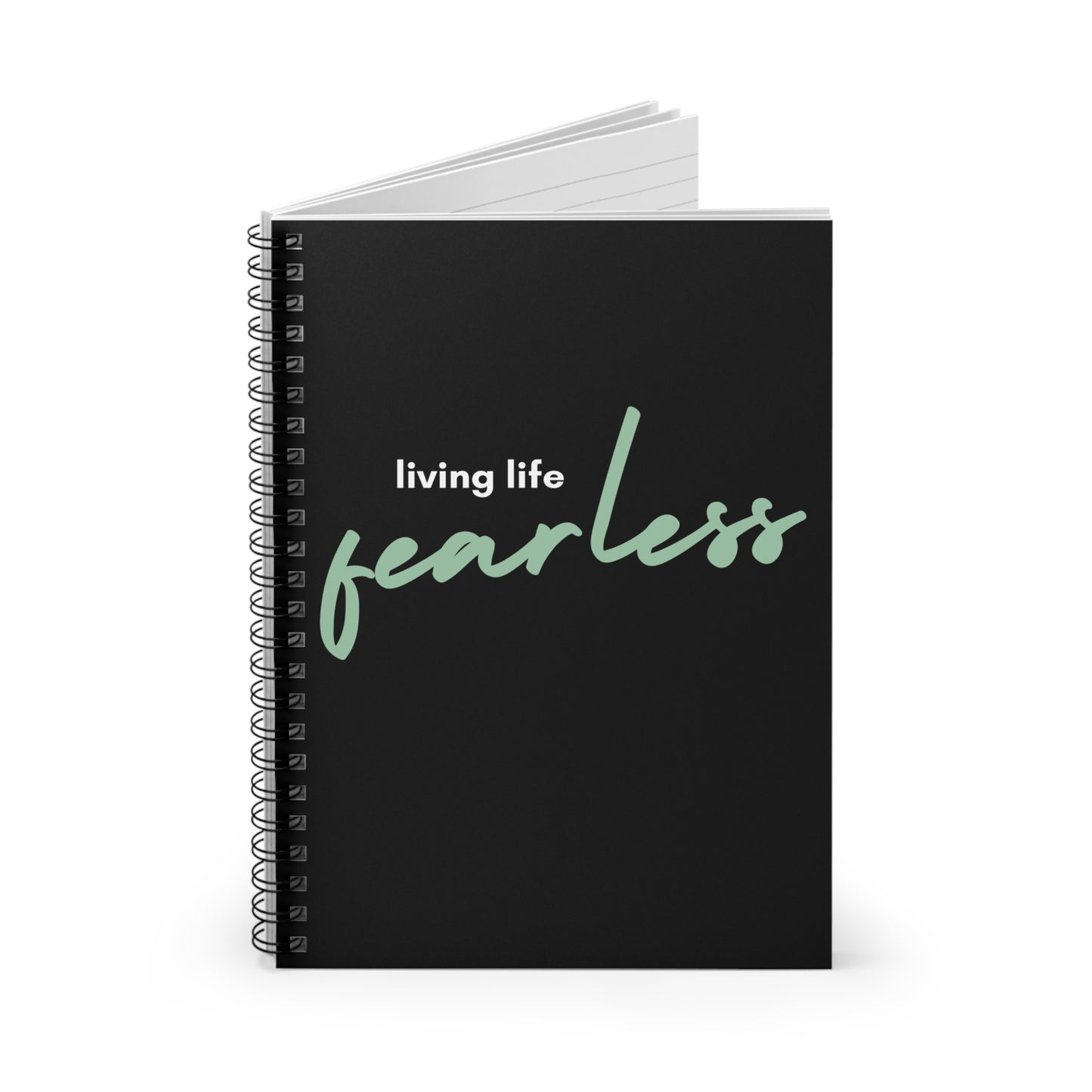 Fearless Spiral Manifestation Notebook - Ruled Line