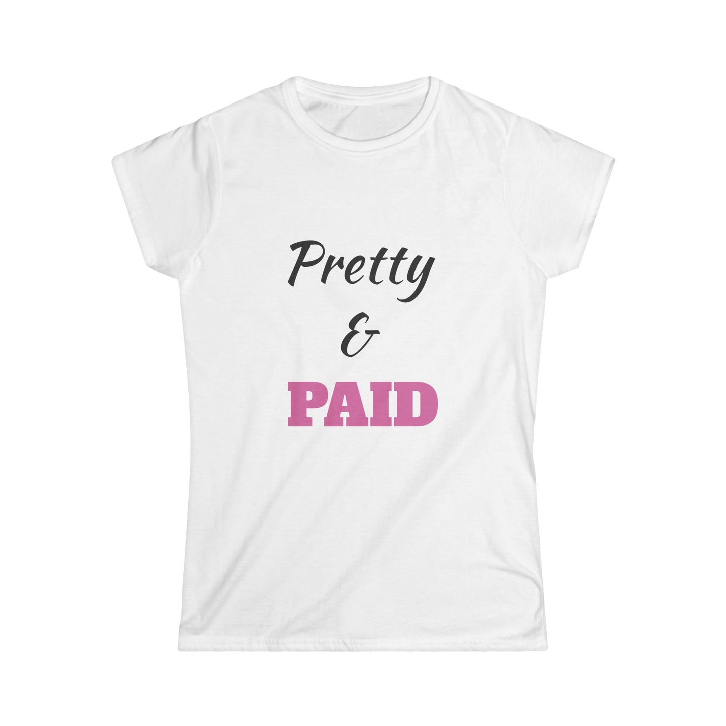 Women's Soft style PAID Tee