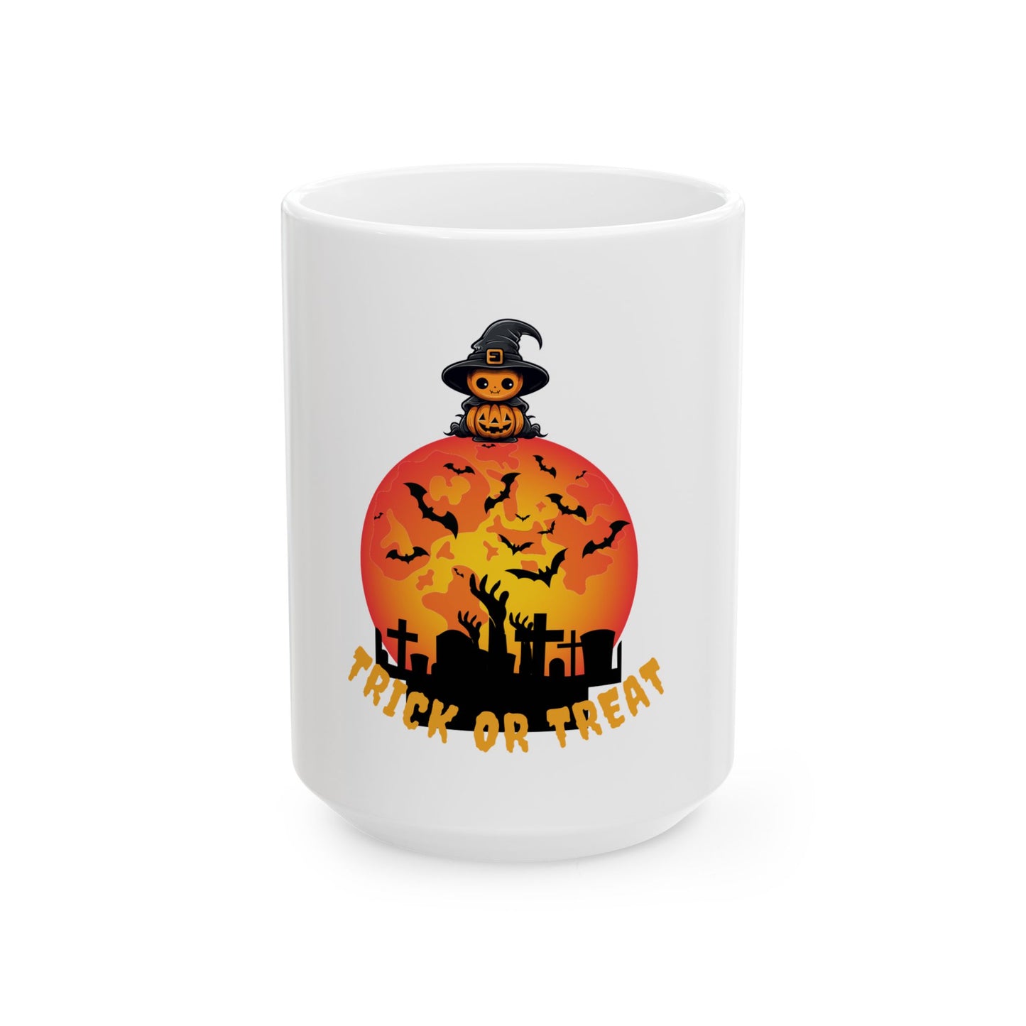 Trick or Treat Ceramic Mug, (11oz, 15oz)