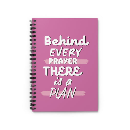 Prayer+ Plan Spiral Notebook - Ruled Line