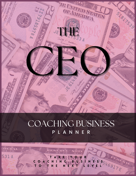 The CEO Coaching Planner