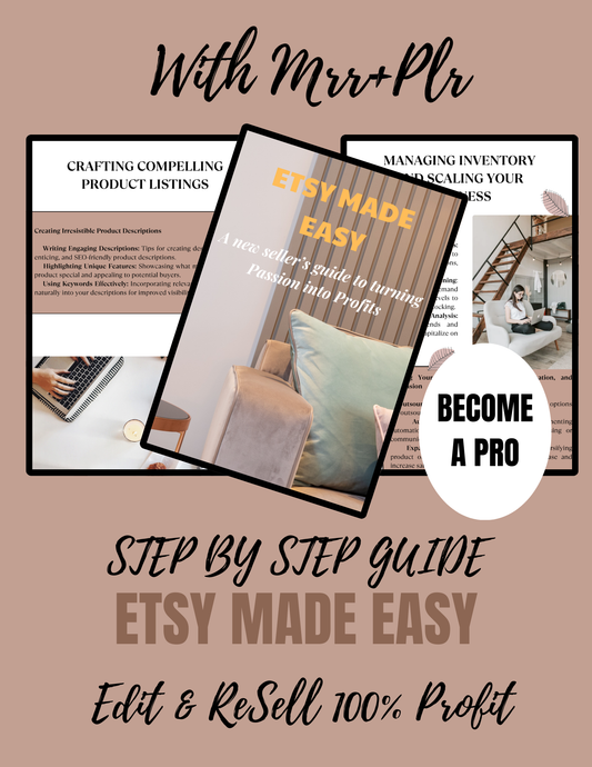 Etsy Made Easy Beginner's Guide