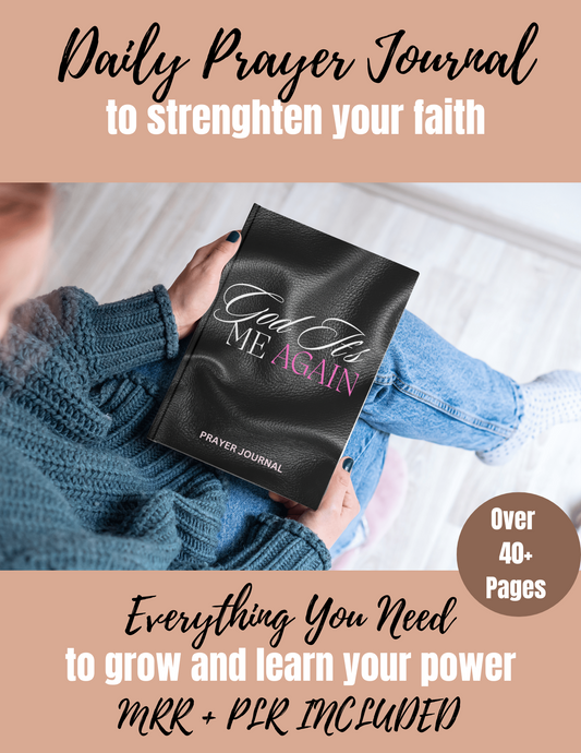 Daily Prayer Journal  BL "Strengthen Your Faith"