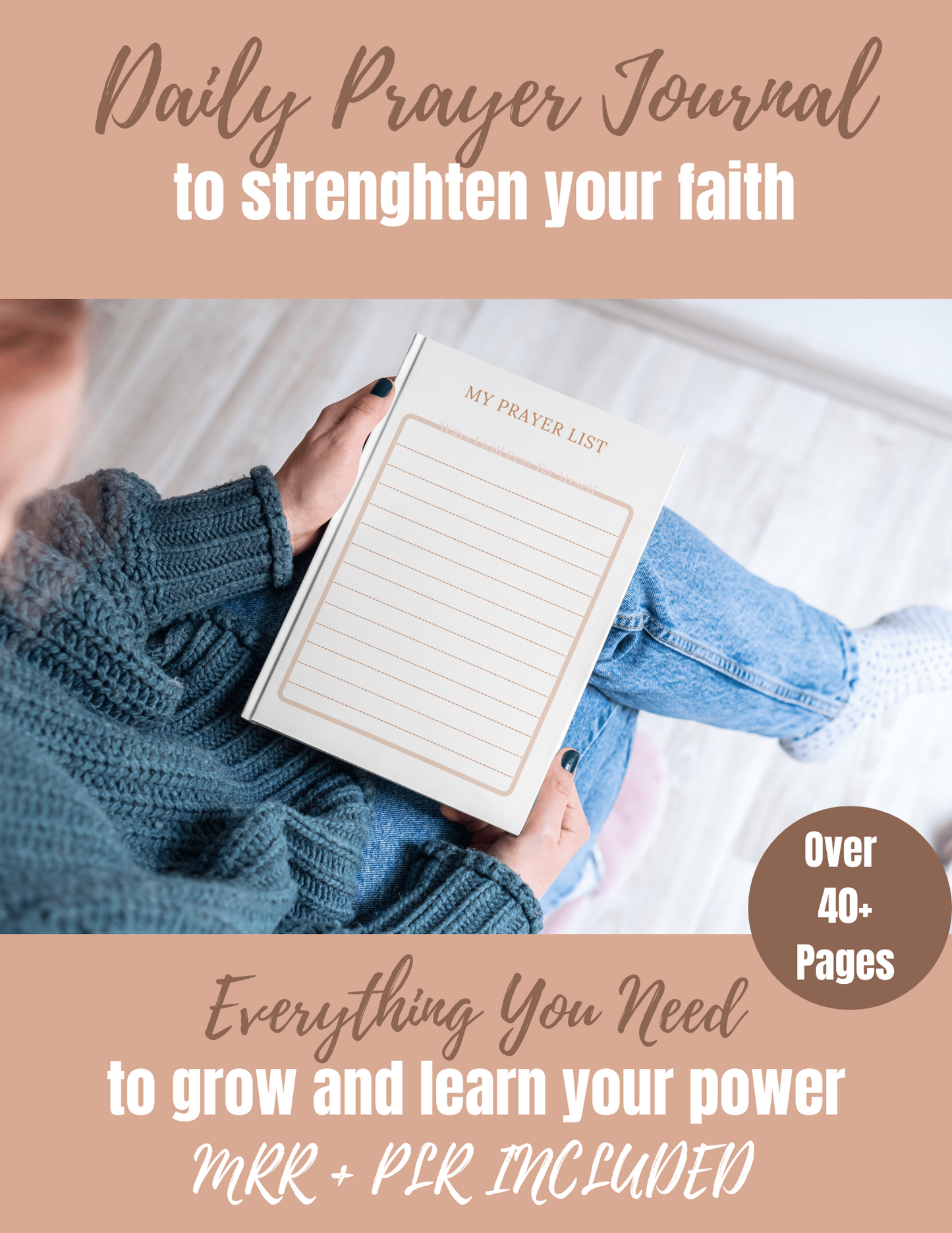 Daily Prayer Journal "Strengthen Your Faith"