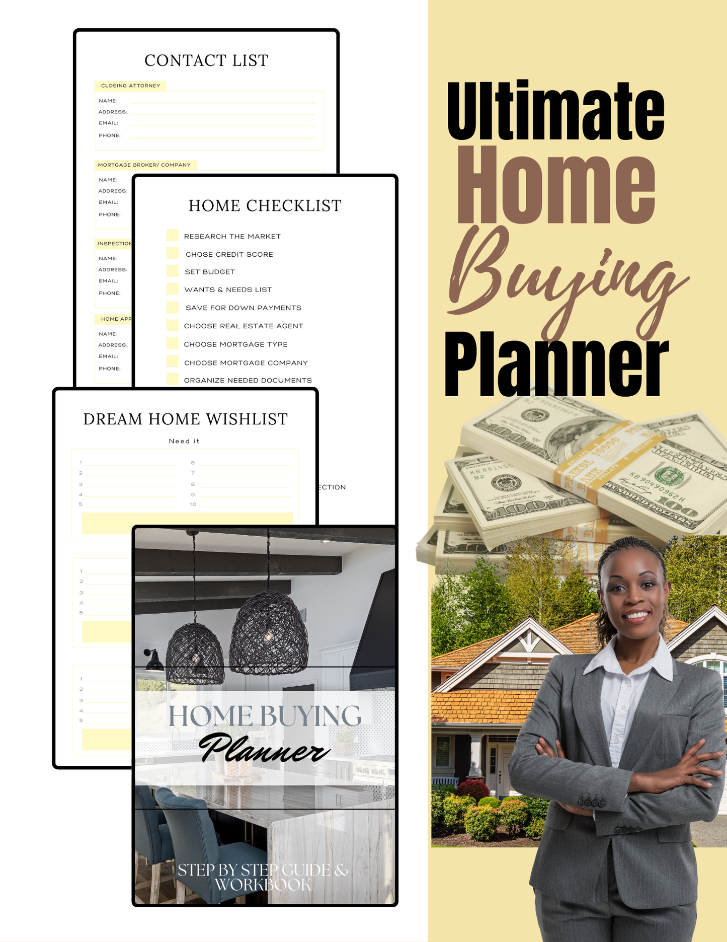 The Ultimate Home Buying Planner w/ MRR+PLR